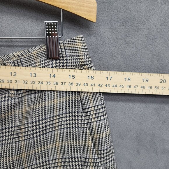 346 Brooks Brothers Women's Size 10 Lined 100% Wool Pants Houndstooth - Picture 5 of 7